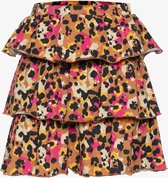 TwoDay meisjes rokje met luipaardprint - Roze - Maat 146/152