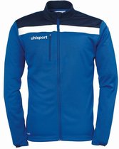Uhlsport Offence 23 Poly Jacket Kind Azuurblauw-Marine-Wit Maat 152