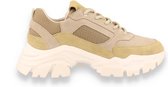 Copenhagen Shoebizz Copenhagen Shoe Biz Urith dames sneaker CAMEL 38