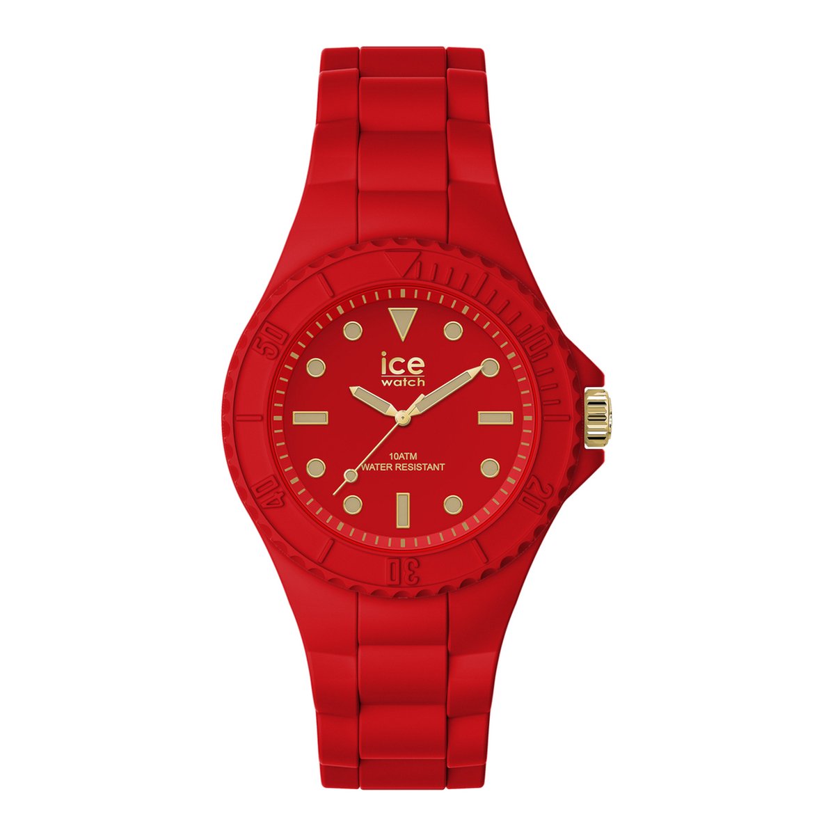 Ice Watch Ice Generation 019891 Horloge - Siliconen - Rood - Ø 34 mm