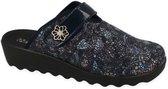 WESTLAND  dames pantoffel Gina blue BLAUW 38