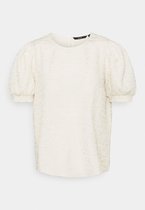 VERO MODA t-shirt karla  ss top  beige  BEIGE L