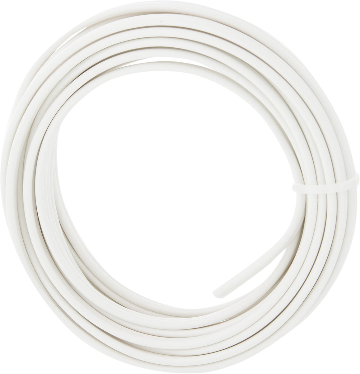 Tweelingsnoer - zwakstroom tot 42 volt - 2 x 0,75 mmÃ‚Â² - 5 m - wit