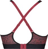 Hunkemöller Dames - Sport collectie - HKMX Sport bh The All Star Level 2  - Rood - maat E80