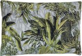 Sierkussen - Velvet Botanisch - Multicolor - 40 Cm X 60 Cm