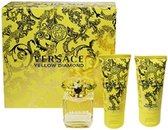 Versace - Yellow Diamond Set Edt 50 Ml + Shower Gel 50 Ml + Body Lotion 50 Ml