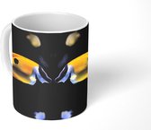 Mok - Vis - Geel - Macro - 350 ML - Beker