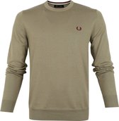 Fred Perry - Pullover K9601 Army Groen - L - Regular-fit