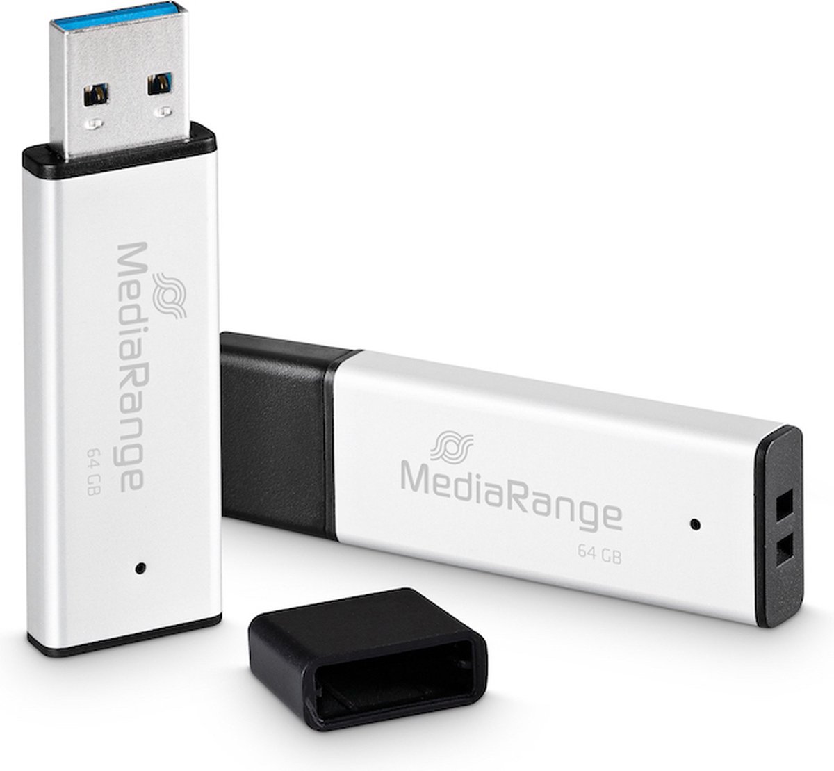 MediaRange USB-Stick 64 GB USB 3.0 high performance aluminiu