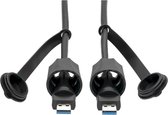 Tripp Lite U325-003-IND USB-kabel 1 m USB 3.2 Gen 1 (3.1 Gen 1) USB A Zwart