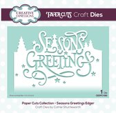 Creative Expressions Paper cuts seasons greetings die