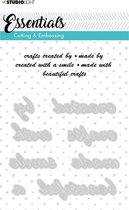 Studio Light Embossing Die Cut A6 - Stencil Essentials nr.185