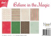 Joy!Crafts Papierset - A4 - 3x4 tweezijdige designs - Believe
