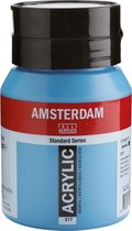 Peinture acrylique standard d'Amsterdam 500 ml 517 Bleu royal