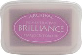 Brilliance ink pad pearl orchid