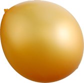 Ballon metallic 30cm-12 2,8g x100 goud
