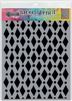 Ranger Dylusions large Stencil - Court jeSter
