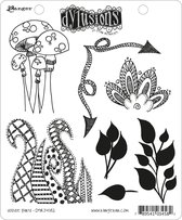 Ranger • Dylusions cling stamp doodle parts