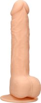 Silicone Dildo With Balls - Flesh - 24 cm - Realistic Dildos