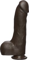 The D - Master D - 10.5 Inch w Balls Firmskyn - Chocolate - Realistic Dildos