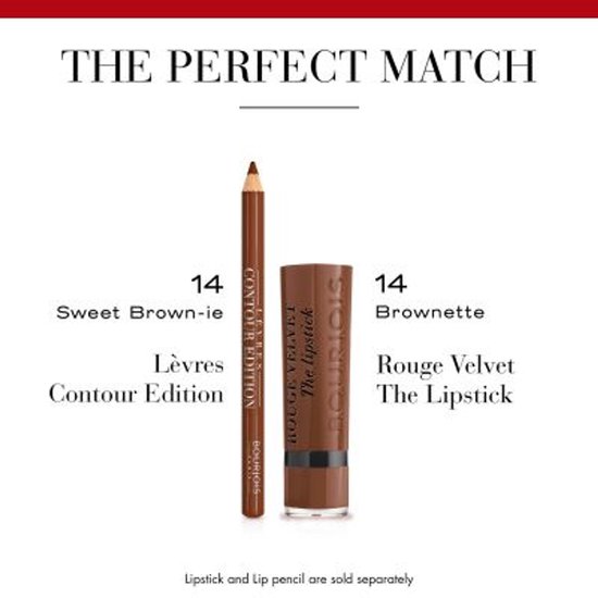 Bourjois Levres Contour Edition Lipliner - 14 Sweet Brown-ie