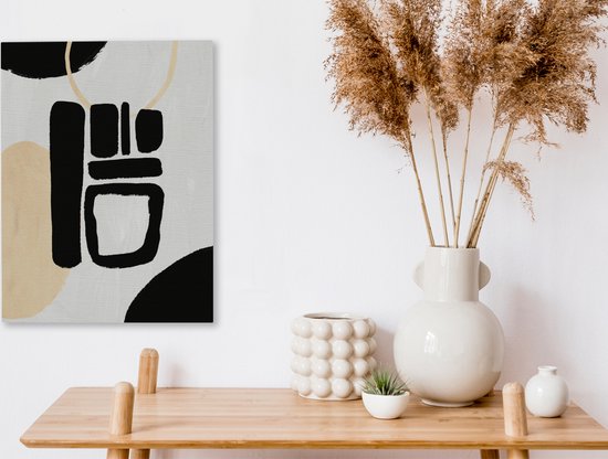 Toile Peinture Art - Luxe - Abstrait - 30x40 cm - Décoration murale