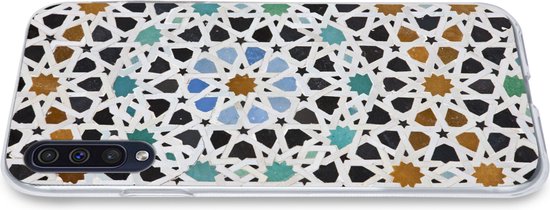 Coque Samsung Galaxy A50 - Détail Mosaïque Marocaine - Siliconen