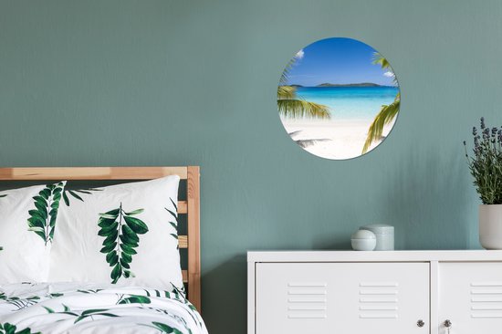 Palmiers tropicaux sur la plage