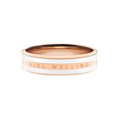 Daniel Wellington Classic Dames en heren Ring Staal - Wit - 19.25 mm / maat 60