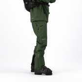 Cortazu All Round Shell Broek Donker Groen | Heren warme outdoor wintersport broek waterdicht & winddicht.
