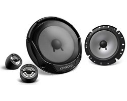Kenwood KFC-E170P - 7cm 2-wegs component luidsprekersysteem - 4Ω - 300W Max - 30W RMS