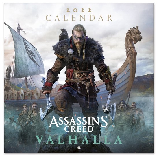 Grupo Erik Wandkalender 2022 Assassin's Creed 30 X 30 Cm Grijs