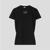 T SHIRT GOLD JADORE BLACK (M)