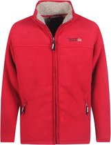 Wildstream - Heren Vest - Fleece met Teddy Voering - Rood