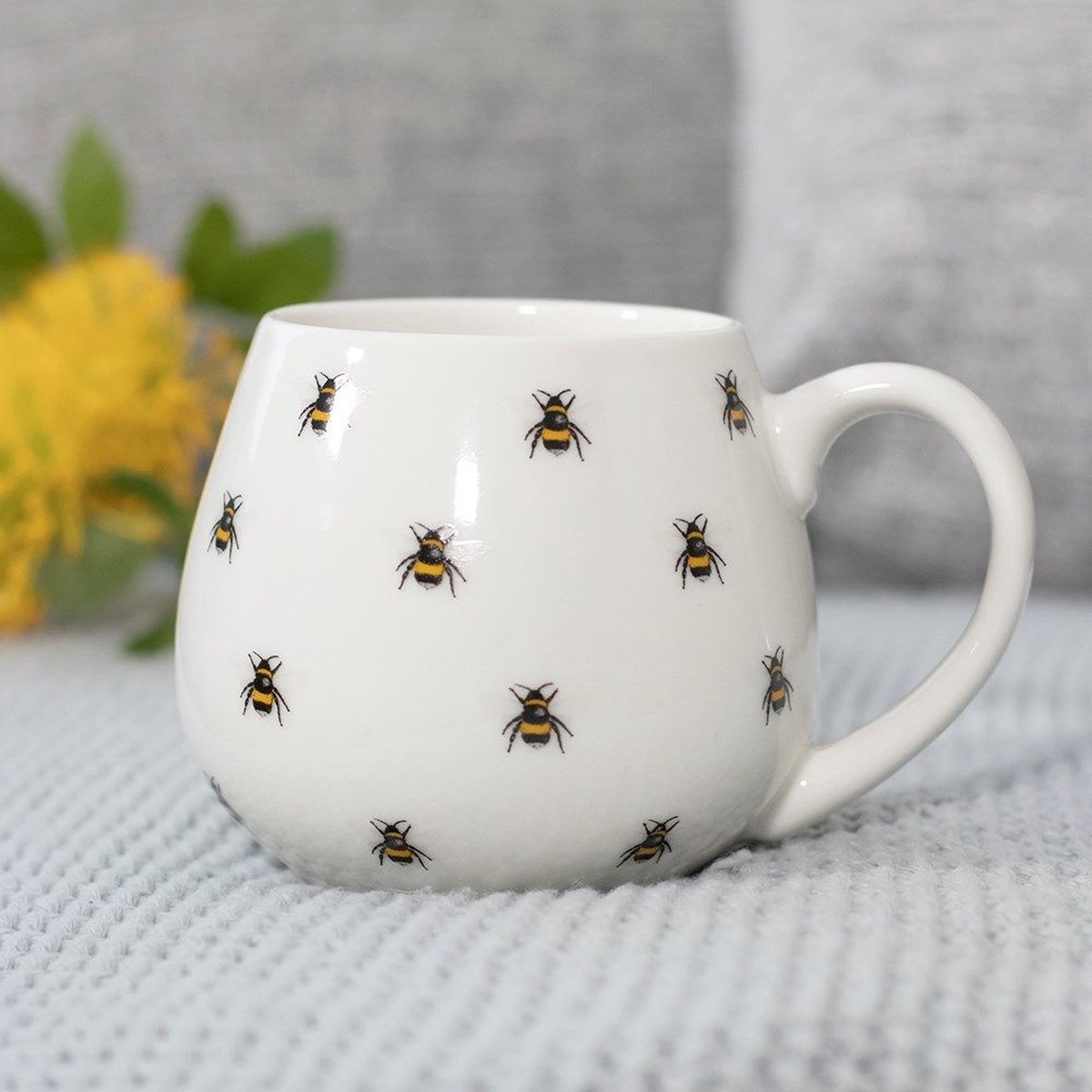Something Different - All Over Bee Print Mok/beker - Multicolours