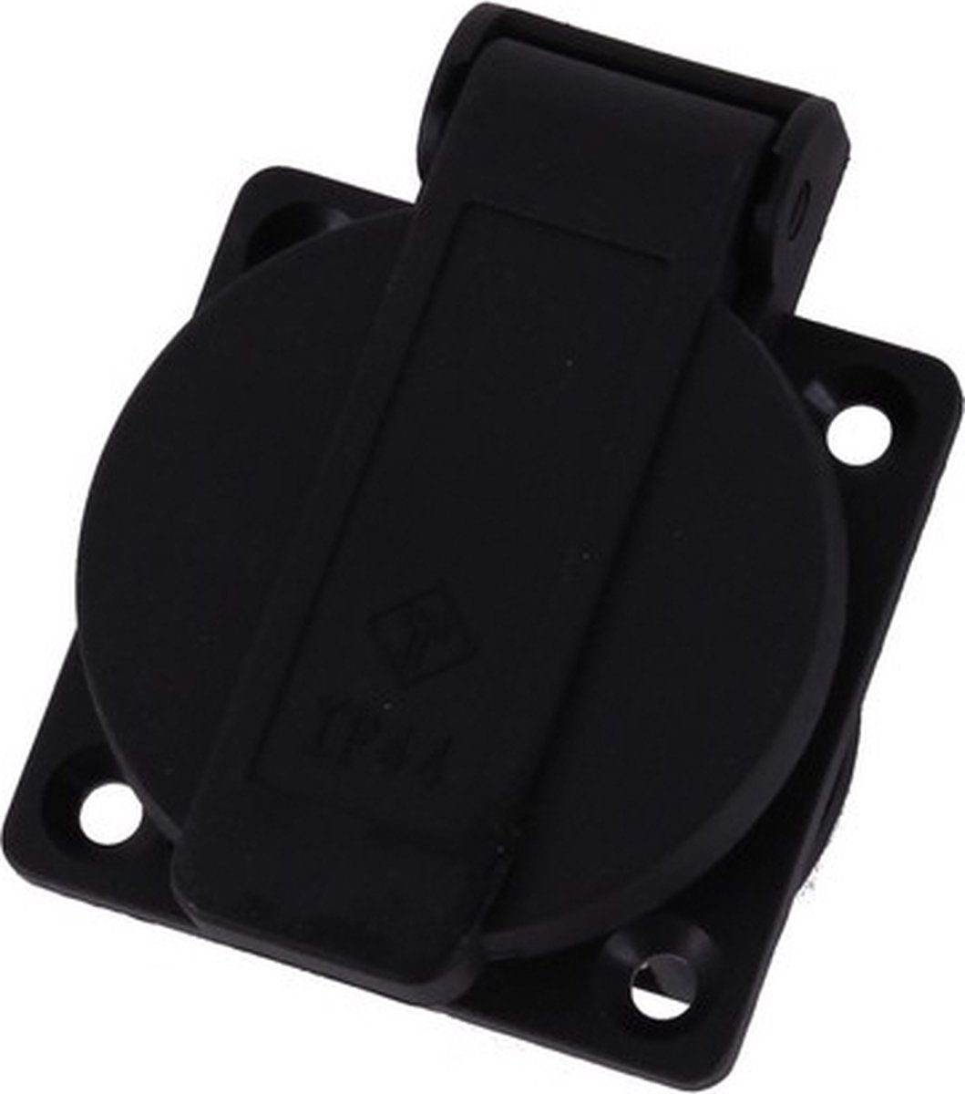 Veiligheidswandcontactdoos - 16 Ampere - Machine contactdoos - 250 Volt