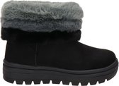 Skechers Street Cleats 2 meisjes boot - Zwart - Maat 34