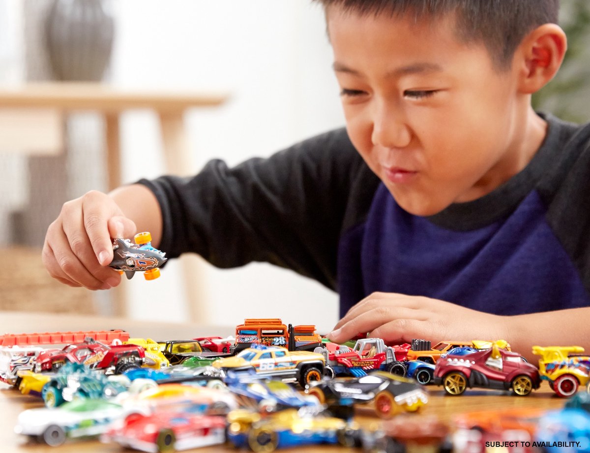 Hot Wheels Diecast Cadeauset met 20 Auto's – 20-Pack Speelgoedvoertuig — afbeelding 5