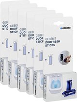 Geberit DuoFresh Sticks - 48 stuks - Voordeelverpakking - Toiletblokjes inbouwreservoir - WC Blokjes