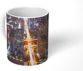 Mok - Luchtfoto van Shenzhen - 350 ML - Beker