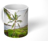Mok - Tropisch landschap met palmbomen in Maui - 350 ML - Beker