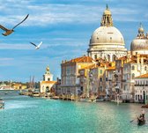 Santa Maria della Salute en het Canal Grande in Venetië - Fotobehang (in banen) - 450 x 260 cm