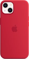 Siliconenhoesje met MagSafe voor iPhone 13 mini - Rood
