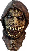 Partychimp Verkleedmasker Dark Scarecrow Latex Bruin One-size