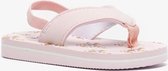 Roze kinder teenslippers met hielbandje - Roze - Maat 22
