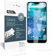dipos I 2x Pantserfolie helder compatibel met Nokia X7 (2018) Beschermfolie 9H screen-protector