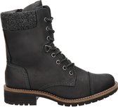 Ecco Elaine dames veterboot - Zwart - Maat 40