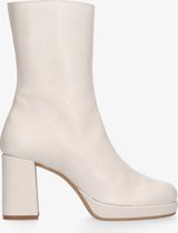 Tango Nadine 5 Enkellaarsjes - Enkelboots met rits - Dames - Wit - Maat 41