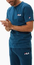 Fila Barrtino Core Shirt Blauw Heren - Maat XL