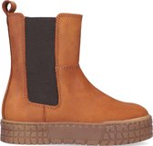 Pinocchio P1463 Chelsea boots - Enkellaarsjes - Meisjes - Cognac - Maat 25